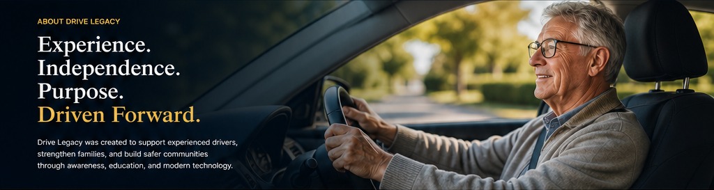 Experienced driver behind the wheel